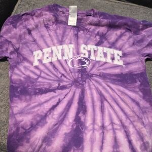 Purple Tie-Dye Penn State T-Shirt